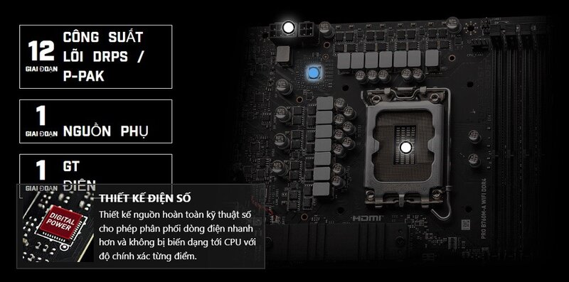 MSI PRO B760M-A WIFI DDR4 - Socket 1700 MSI PRO B760M-A WIFI DDR4 - Socket 1700