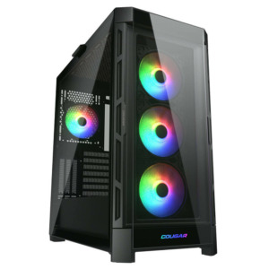 Cougar Douface Pro RGB Black H02 Cougar Duoface Pro RGB (Black) - Mid-Tower Case