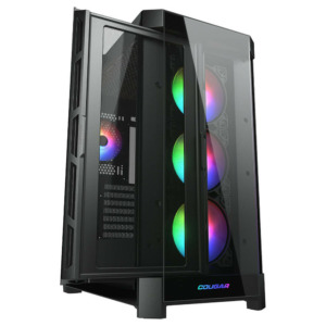 Cougar Douface Pro RGB Black H10 Cougar Duoface Pro RGB (Black) - Mid-Tower Case