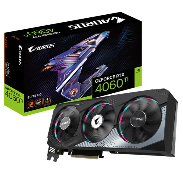 Gigabyte AORUS GeForce RTX™ 4060 Ti ELITE 8G - 8GB GDDR6