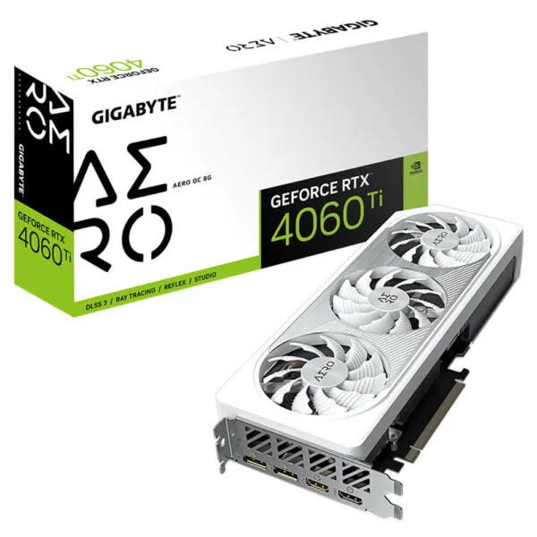 Gigabyte GeForce RTX™ 4060 Ti AERO OC 8G - 8GB GDDR6