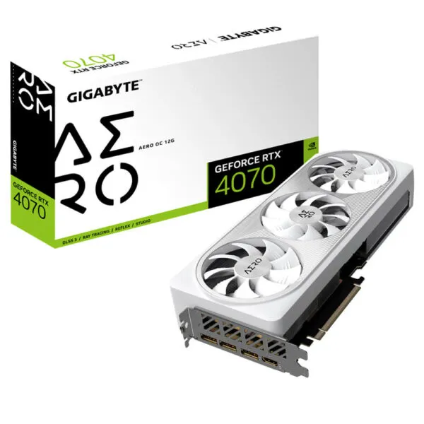 Gigabyte GeForce RTX™ 4070 AERO OC 12G - 12GB GDDR6X