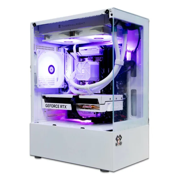 Infinity Aqua M White - Micro-ATX Chassis