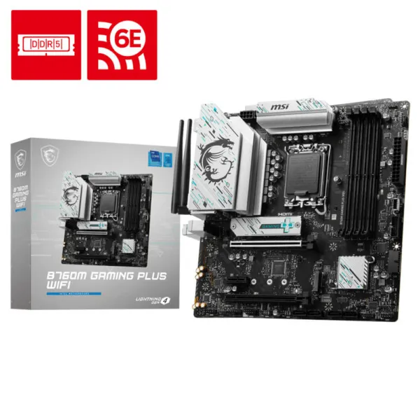 MSI B760M GAMING PLUS WIFI - Socket 1700