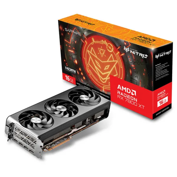 SAPPHIRE NITRO+ Radeon™ RX 7800 XT GAMING OC 16GB GDDR6