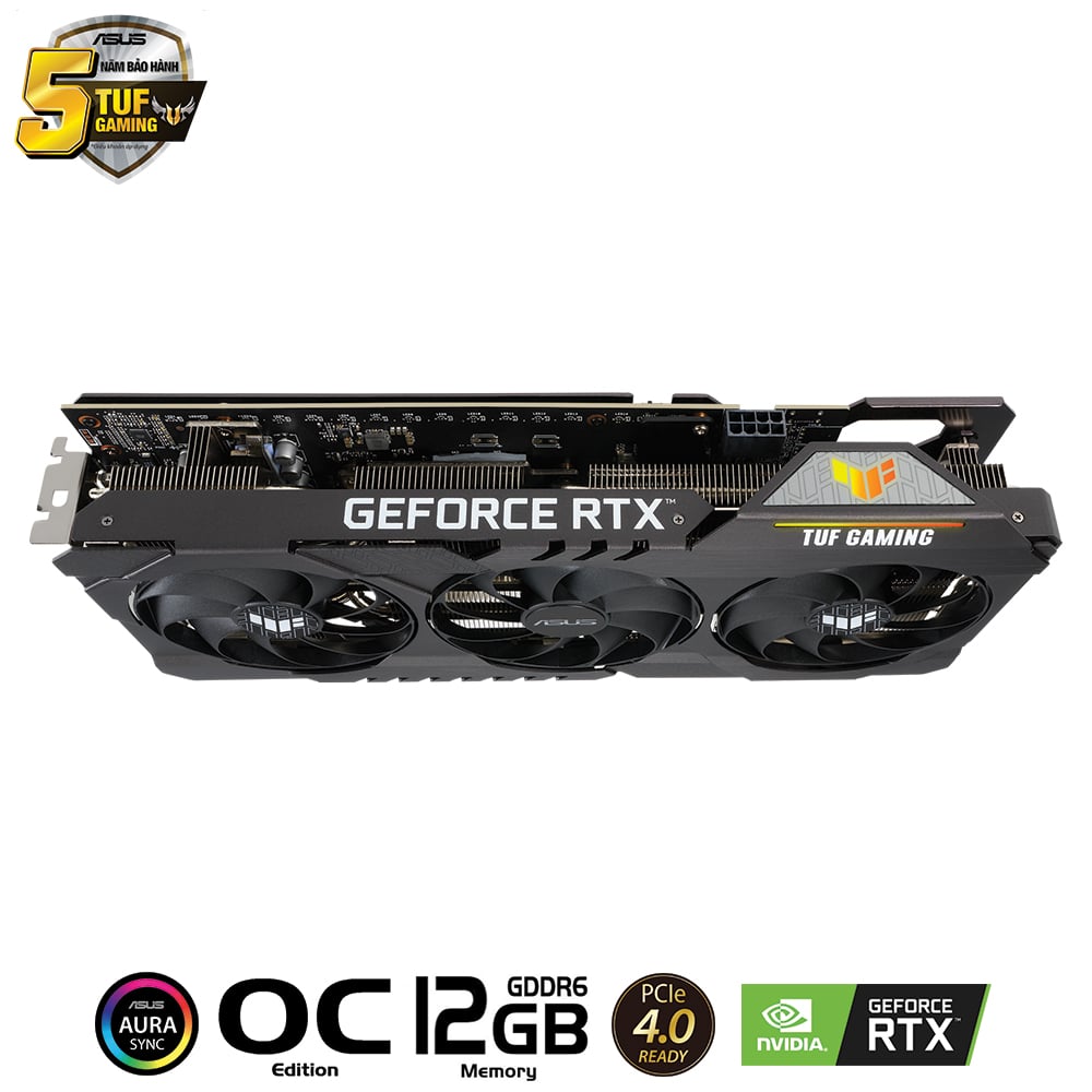 Asus TUF Gaming GeForce RTX™ 3060 O12G - 12GB GDDR6 V2 Asus TUF Gaming GeForce RTX™ 3060 O12G - 12GB GDDR6 V2