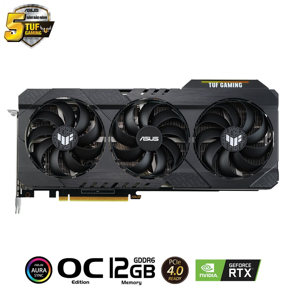 Asus TUF Gaming GeForce RTX™ 3060 O12G - 12GB GDDR6 V2 Asus TUF Gaming GeForce RTX™ 3060 O12G - 12GB GDDR6 V2