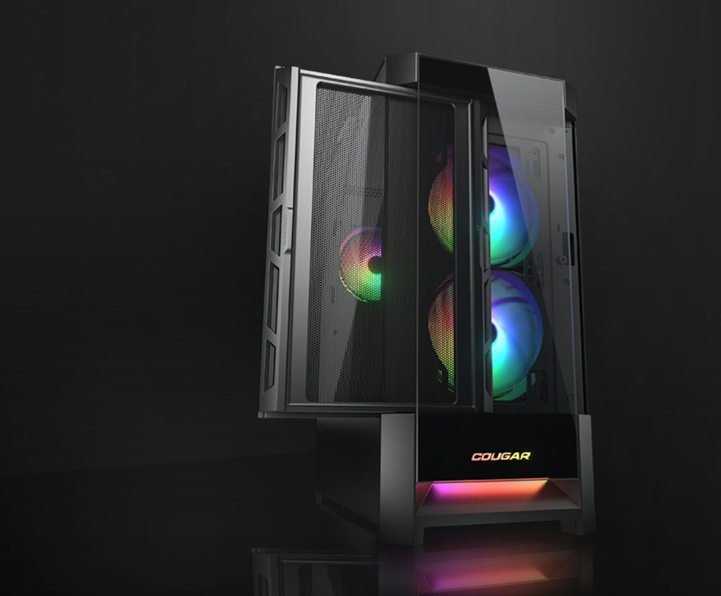 Cougar Duoface Pro RGB (Black) - Mid-Tower Case Cougar Duoface Pro RGB (Black) - Mid-Tower Case