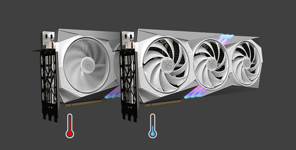 MSI GeForce RTX™ 4070Ti GAMING X TRIO WHITE 12G - 12GB GDDR6X MSI GeForce RTX™ 4070Ti GAMING X TRIO WHITE 12G - 12GB GDDR6X