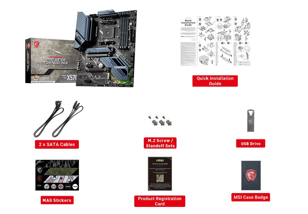MSI MAG X570S TORPEDO MAX - Socket AM4