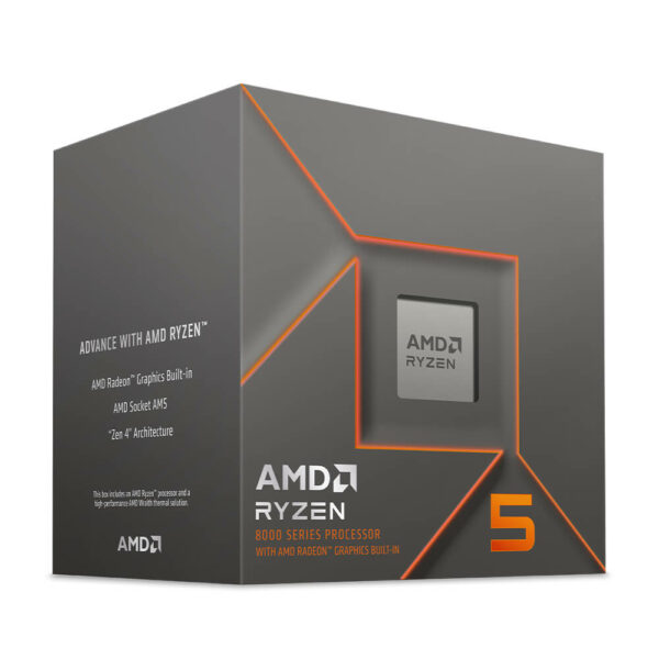 AMD Ryzen™ 5 8500G – 6C/12T Upto 5.0Ghz (Kèm Wraith Stealth Cooler)