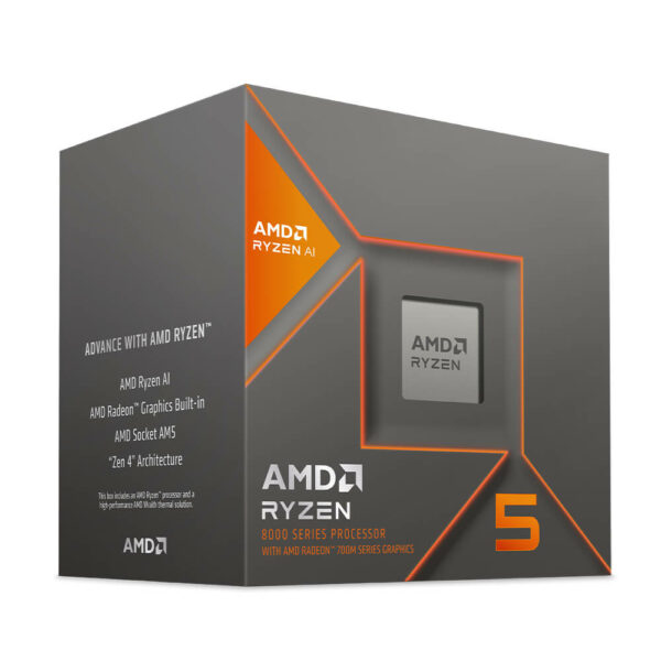 AMD Ryzen™ 5 8600G – 6C/12T Upto 5.0Ghz (Kèm Wraith Stealth Cooler)