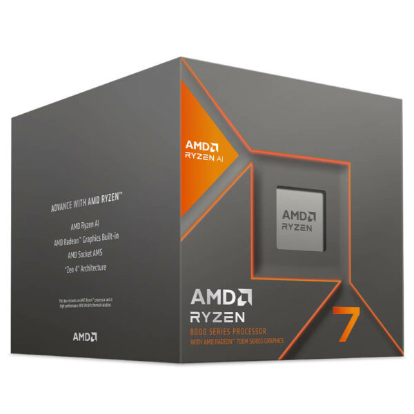 AMD Ryzen™ 7 8700G – 8C/16T Upto 5.1Ghz (Kèm Wraith Spire Cooler)
