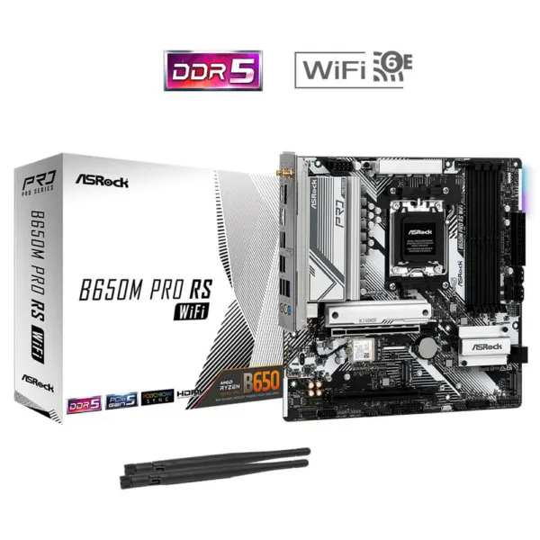 ASRock B650M Pro RS WiFi - SOCKET AM5