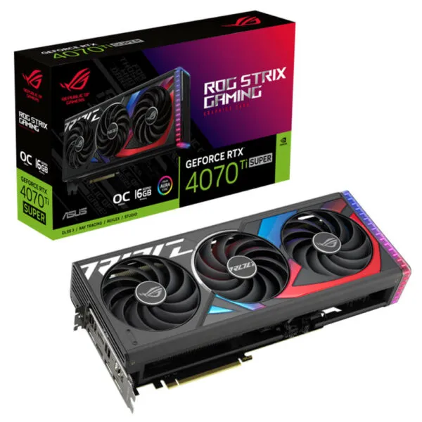 ASUS ROG Strix GeForce RTX™ 4070 Ti SUPER OC Edition - 16GB GDDR6X