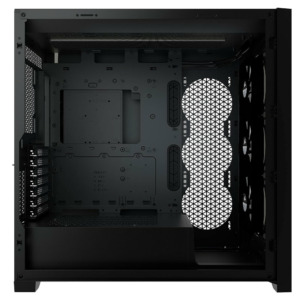 Corsair iCUE 5000X RGB Tempered Glass Black H4 Corsair iCUE 5000X RGB Black - Tempered Glass Mid-Tower ATX PC Case