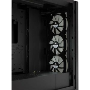 Corsair iCUE 5000X RGB Tempered Glass Black H5 Corsair iCUE 5000X RGB Black - Tempered Glass Mid-Tower ATX PC Case