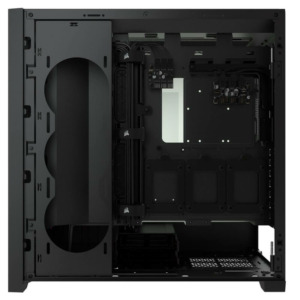 Corsair iCUE 5000X RGB Tempered Glass Black H6 Corsair iCUE 5000X RGB Black - Tempered Glass Mid-Tower ATX PC Case