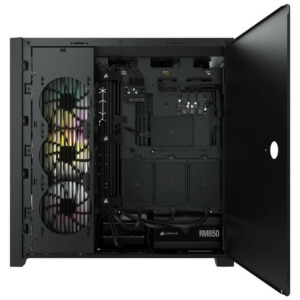 Corsair iCUE 5000X RGB Tempered Glass Black H7 Corsair iCUE 5000X RGB Black - Tempered Glass Mid-Tower ATX PC Case