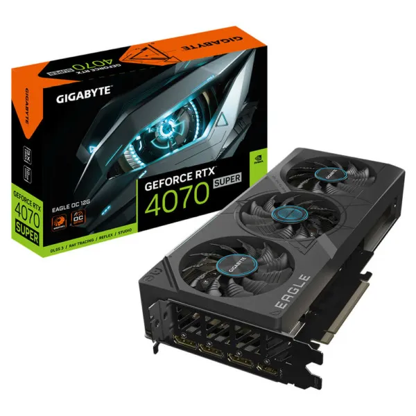 Gigabyte GeForce RTX™ 4070 SUPER EAGLE OC 12G - 12GB GDDR6X