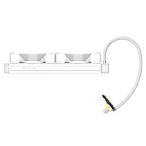 ID Cooling ZOOMFLOW 240 XT SNOW ELITE H3 ID-Cooling ZOOMFLOW 240 XT SNOW ELITE - ARGB AIO Cooling