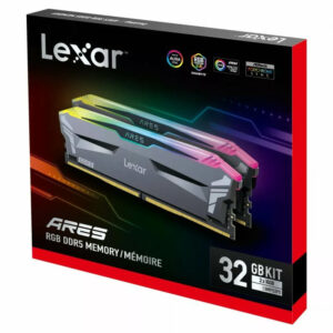 Lexar ARES RGB DDR5 H4 Lexar ARES RGB - 32GB (2x16GB) DDR5 - Bus 6000MHz Cas 30 - LD5BU016G-R6000GDLA