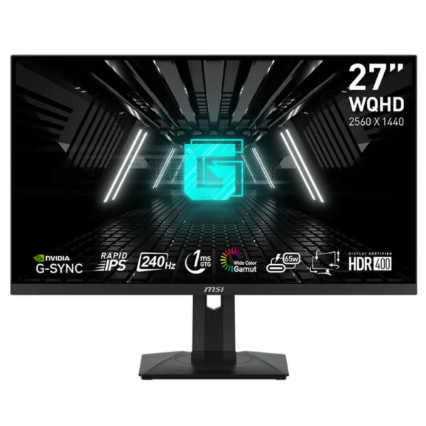 MSI G274QPX - 27 inch WQHD Rapid IPS | 240Hz | 1ms | USB Type C