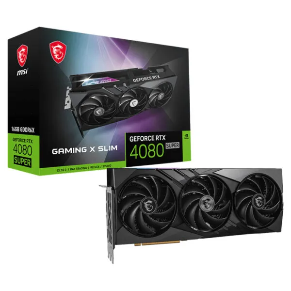 MSI GeForce RTX™ 4080 SUPER 16G GAMING X SLIM - 16GB GDDR6X