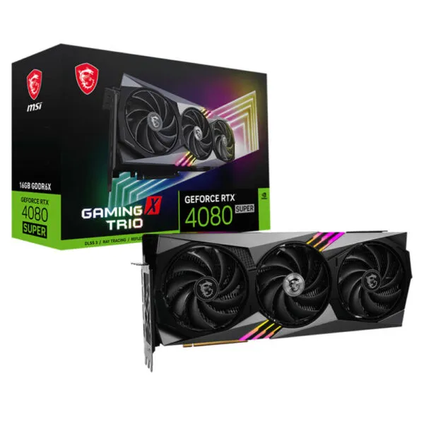 MSI GeForce RTX™ 4080 SUPER 16G GAMING X TRIO - 16GB GDDR6X