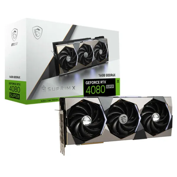 MSI GeForce RTX™ 4080 SUPER 16G SUPRIM X - 16GB GDDR6X