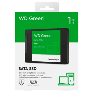 WD Green 1TB WDS100T3G0A 2.5 Inch SATA III SSD H4 WD Green 1TB WDS100T5G0A - 2.5 Inch SATA III SSD