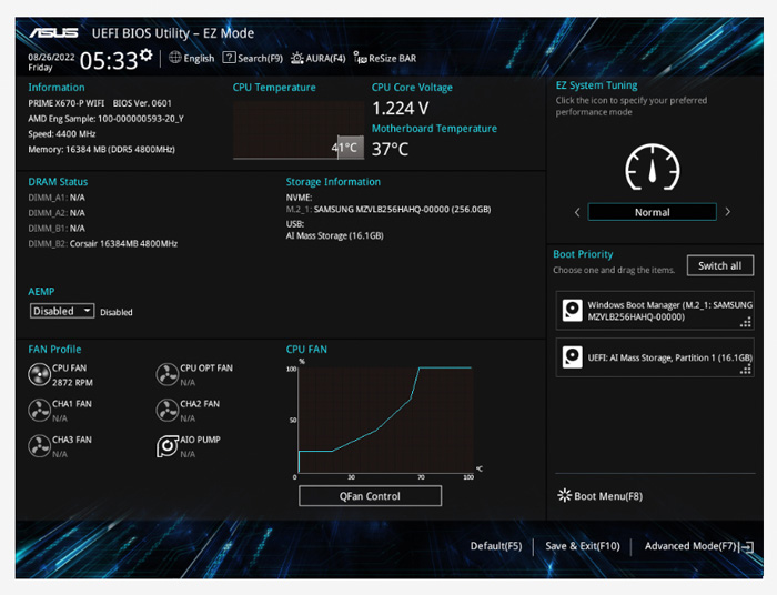 Asus PRIME X670-P-CSM - Socket AM5