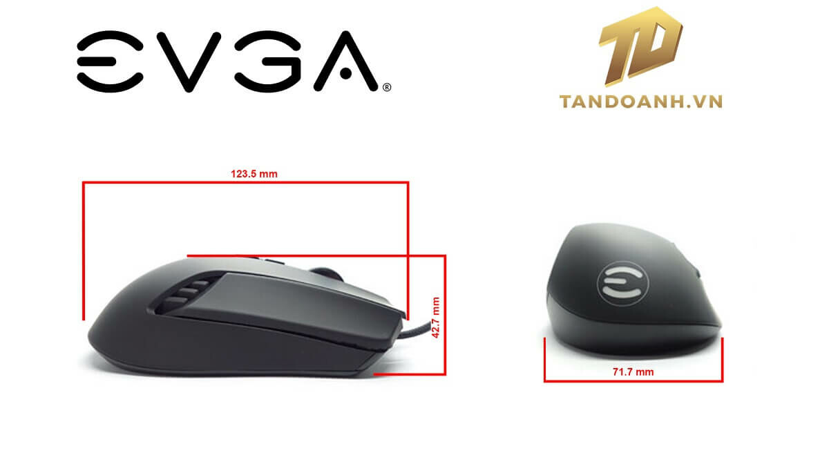 EVGA X15 MMO Gaming Mouse - 8k - Wired - Black - Customizable - 16,000 DPI - 5 Profiles - 20 Buttons - Ergonomic EVGA X15 MMO Gaming Mouse - 8k - Wired - Black - Customizable - 16,000 DPI - 5 Profiles - 20 Buttons - Ergonomic