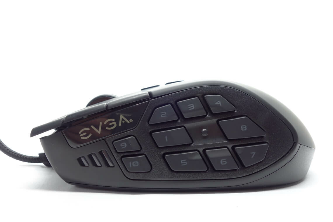 EVGA X15 MMO Gaming Mouse - 8k - Wired - Black - Customizable - 16,000 DPI - 5 Profiles - 20 Buttons - Ergonomic EVGA X15 MMO Gaming Mouse - 8k - Wired - Black - Customizable - 16,000 DPI - 5 Profiles - 20 Buttons - Ergonomic