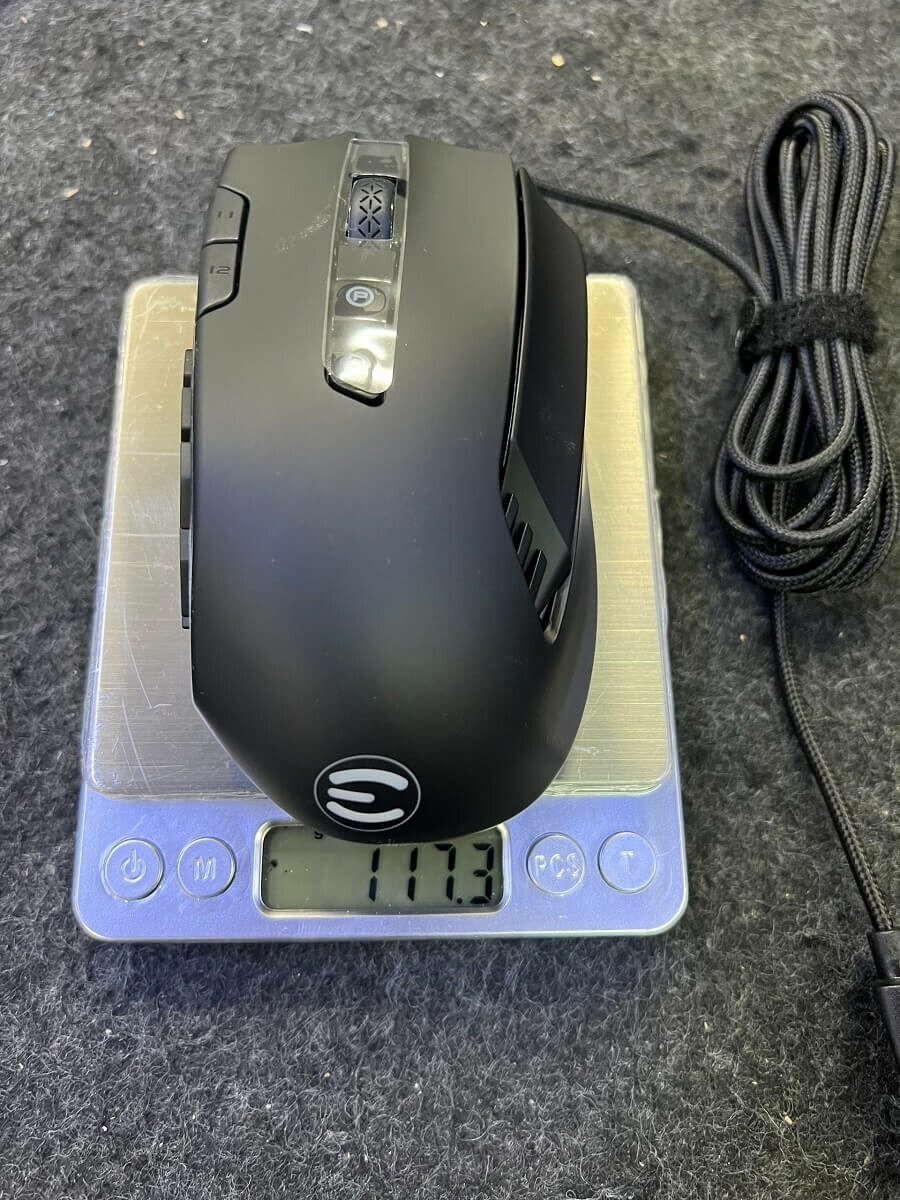 EVGA X15 MMO Gaming Mouse - 8k - Wired - Black - Customizable - 16,000 DPI - 5 Profiles - 20 Buttons - Ergonomic EVGA X15 MMO Gaming Mouse - 8k - Wired - Black - Customizable - 16,000 DPI - 5 Profiles - 20 Buttons - Ergonomic