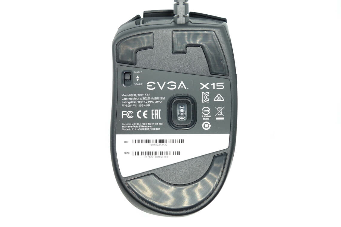 EVGA X15 MMO Gaming Mouse - 8k - Wired - Black - Customizable - 16,000 DPI - 5 Profiles - 20 Buttons - Ergonomic EVGA X15 MMO Gaming Mouse - 8k - Wired - Black - Customizable - 16,000 DPI - 5 Profiles - 20 Buttons - Ergonomic