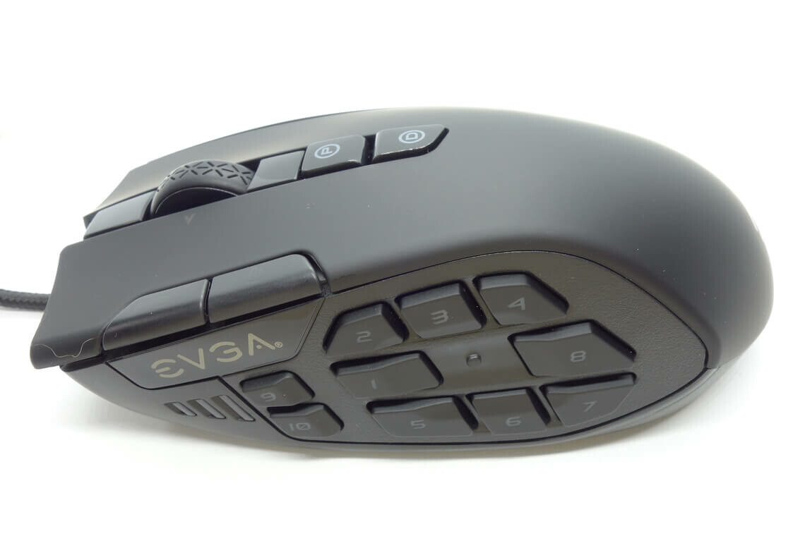 EVGA X15 MMO Gaming Mouse - 8k - Wired - Black - Customizable - 16,000 DPI - 5 Profiles - 20 Buttons - Ergonomic EVGA X15 MMO Gaming Mouse - 8k - Wired - Black - Customizable - 16,000 DPI - 5 Profiles - 20 Buttons - Ergonomic