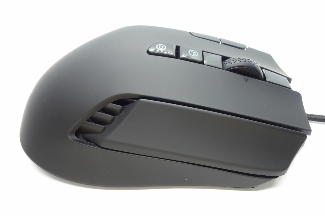 EVGA X15 MMO Gaming Mouse - 8k - Wired - Black - Customizable - 16,000 DPI - 5 Profiles - 20 Buttons - Ergonomic EVGA X15 MMO Gaming Mouse - 8k - Wired - Black - Customizable - 16,000 DPI - 5 Profiles - 20 Buttons - Ergonomic