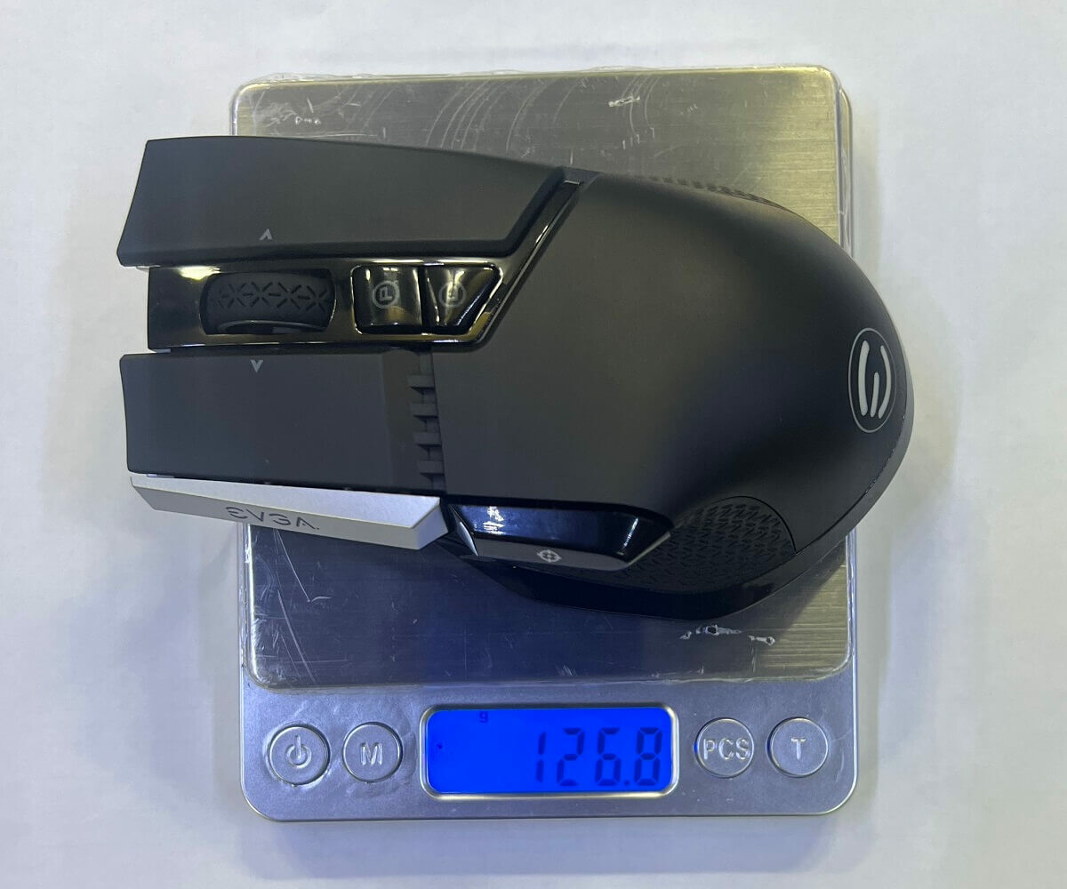 EVGA X20 Gaming Mouse - Wireless - Black - Customizable - 16,000 DPI - 5 Profiles - 10 Buttons - Ergonomic