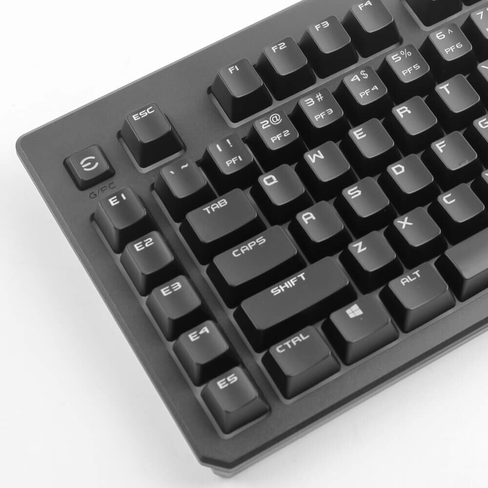 EVGA Z12 - RGB Gaming Keyboard - RGB Backlit LED - 5 Programmable Macro Keys - Dedicated Media Keys - Water Resistant EVGA Z12 - RGB Gaming Keyboard - RGB Backlit LED - 5 Programmable Macro Keys - Dedicated Media Keys - Water Resistant