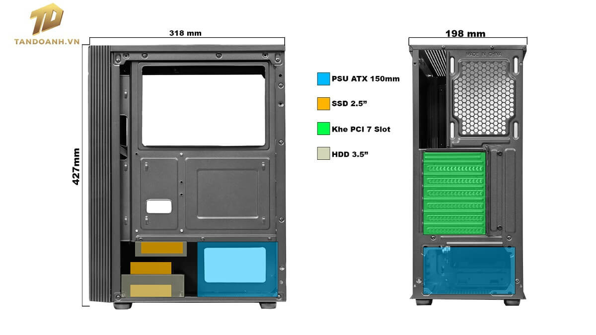 Infinity Ana - ATX Gaming Chassis Infinity Ana - ATX Gaming Chassis