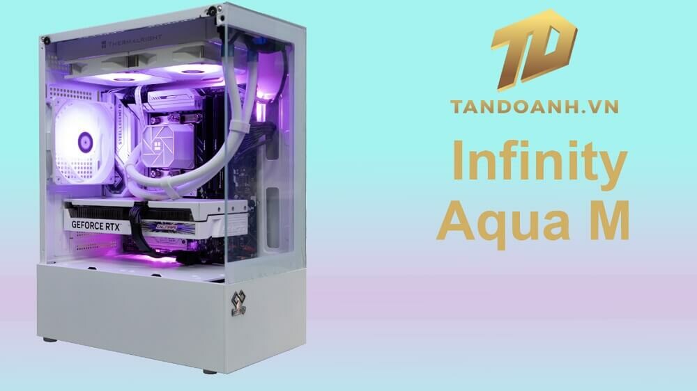 Infinity Aqua M White - Micro-ATX Chassis Infinity Aqua M White - Micro-ATX Chassis