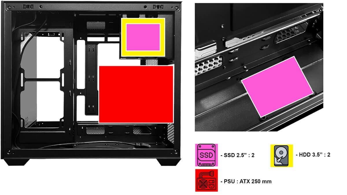 Infinity Cube A - ATX Gaming Chassis