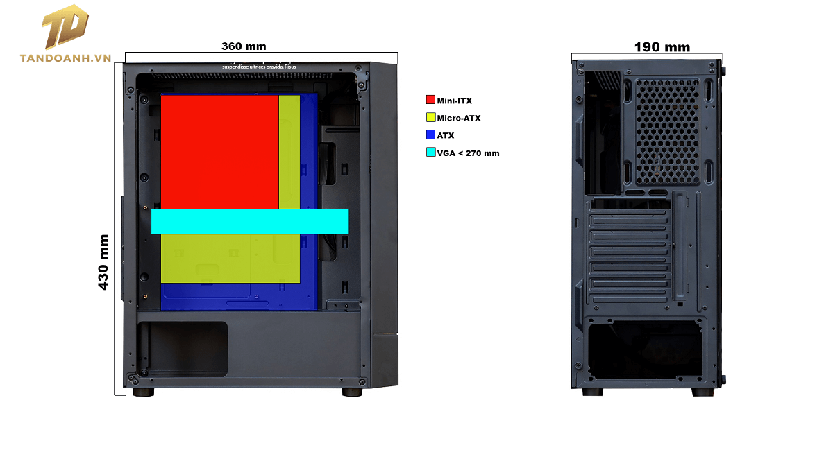 Infinity Denki Elite - Mid Tower Case