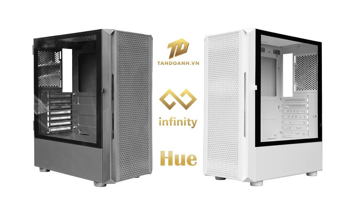 Infinity Hue - White - ATX Gaming Chassis Infinity Hue - White - ATX Gaming Chassis