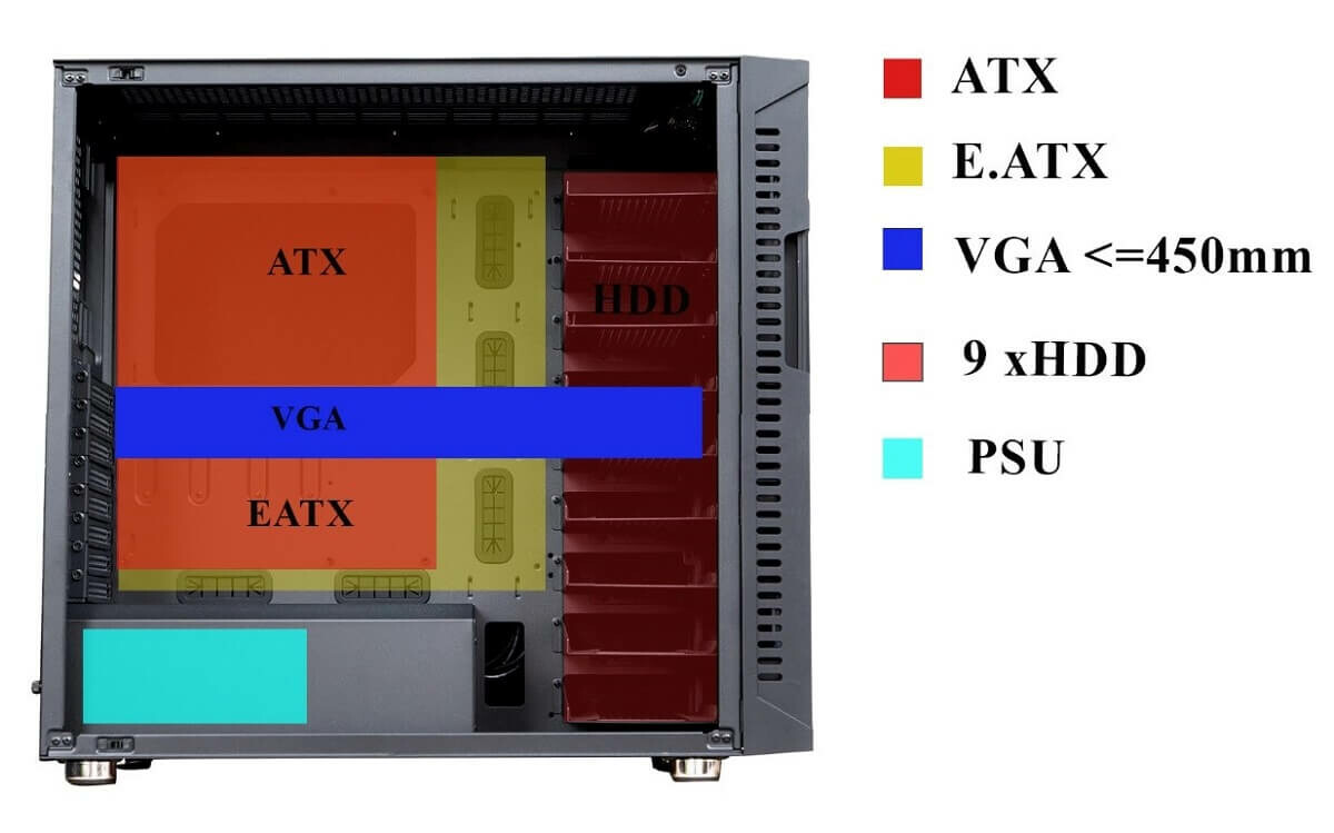 Infinity Revenge Pro - Workstation Silent Chassis Infinity Revenge Pro - Workstation Silent Chassis