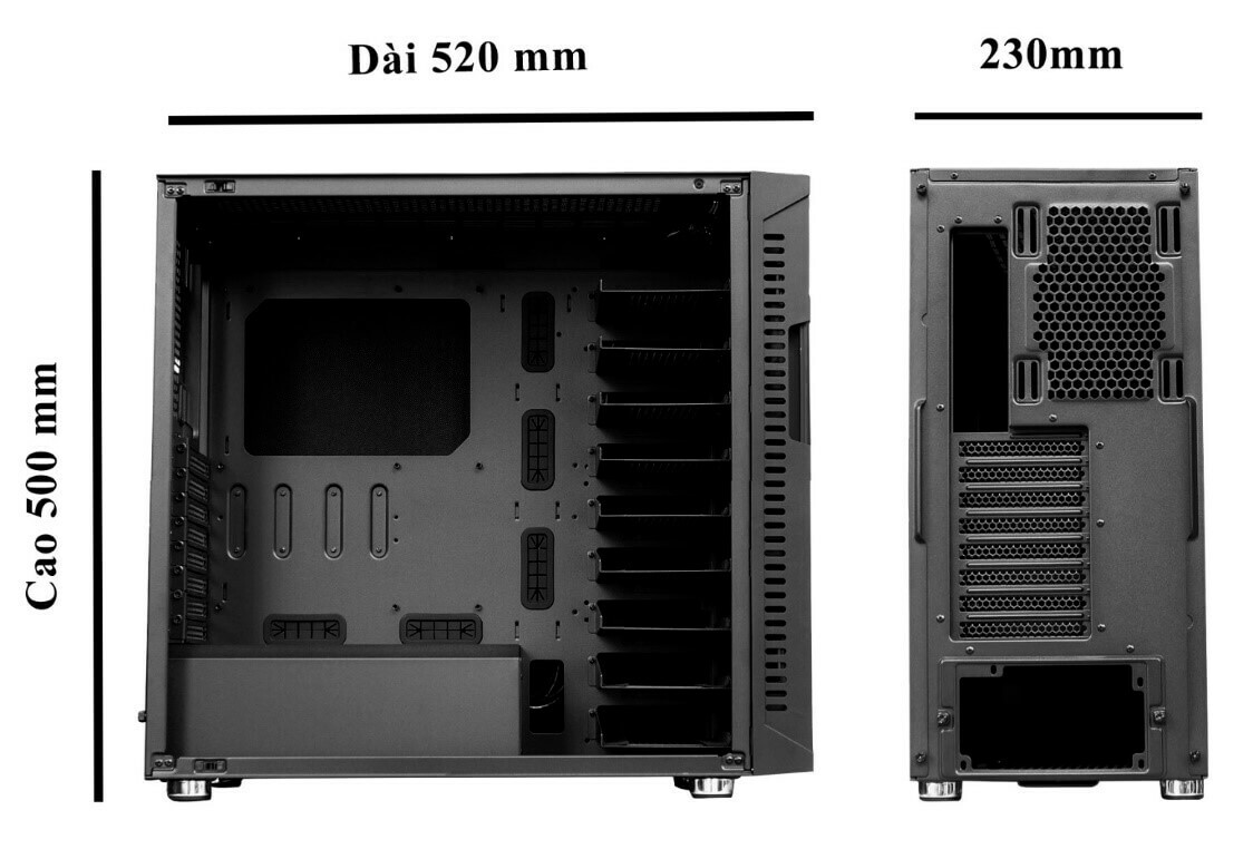 Infinity Revenge Pro - Workstation Silent Chassis Infinity Revenge Pro - Workstation Silent Chassis