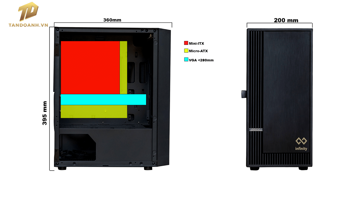 Infinity Soko - M-ATX Case Infinity Soko - M-ATX Case