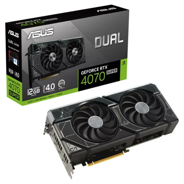 ASUS Dual GeForce RTX™ 4070 SUPER - 12GB GDDR6X