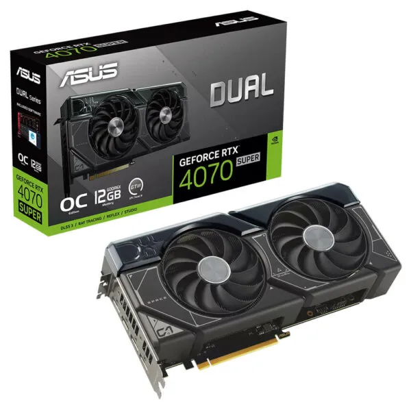 ASUS Dual GeForce RTX™ 4070 SUPER OC EVO Edition - 12GB GDDR6X